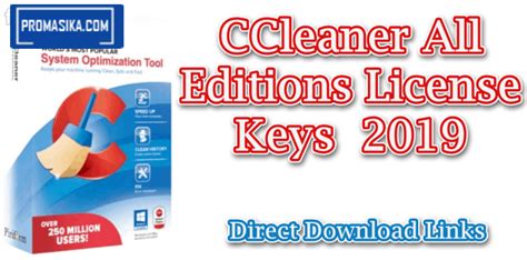 CCleaner Professional Key 6.08.10255 + Crack [All Editions Keys]